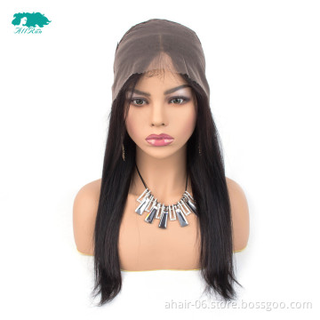 Wholesale raw virgin human hair wigs,360 lace human hair wigs